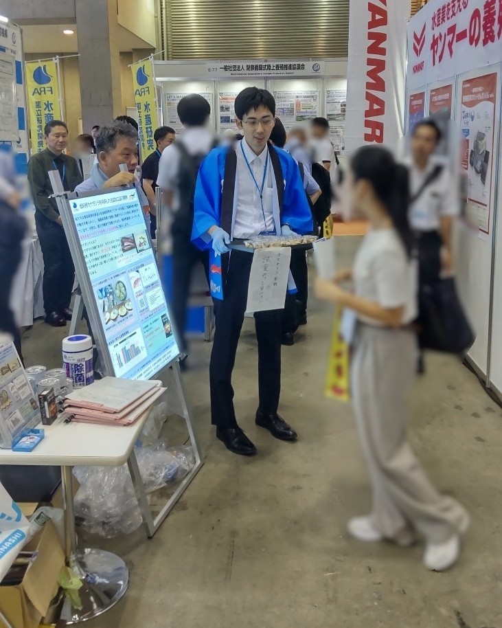カナガシラ試食提供の様子の画像