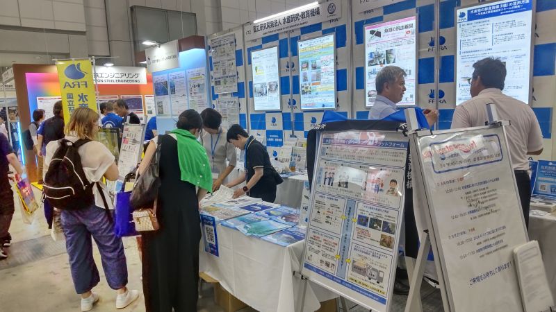 展示ブースの様子