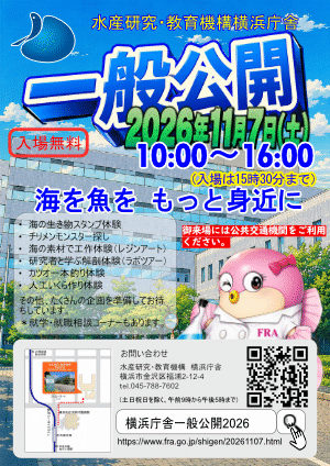 横浜庁舎一般公開のポスター