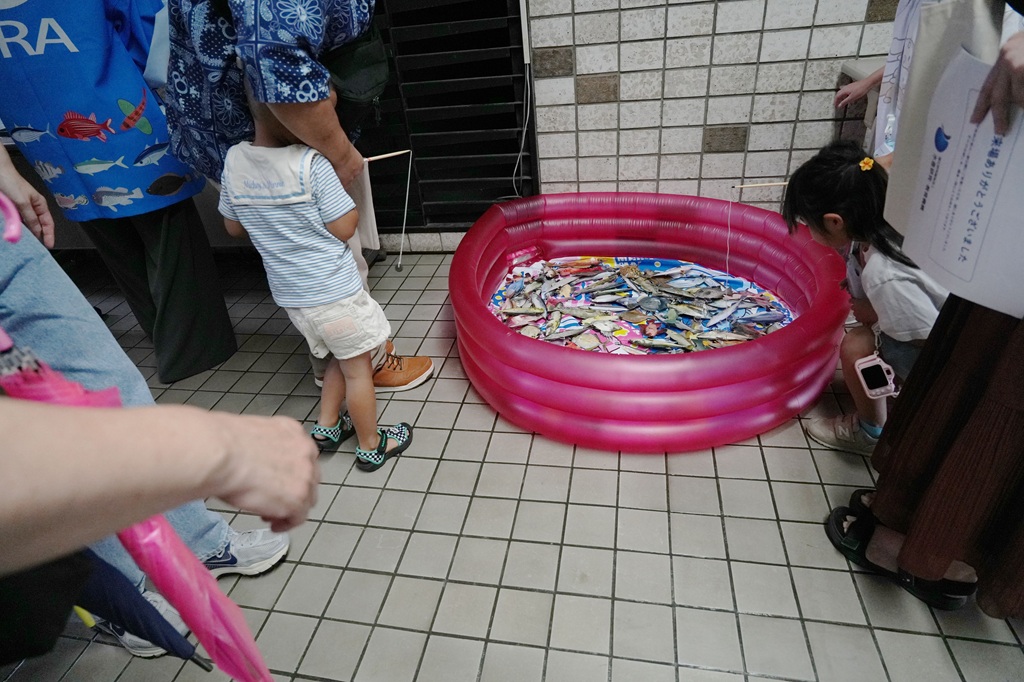 ペーパークラフト釣り