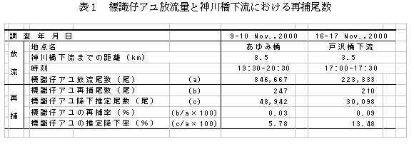 表1
